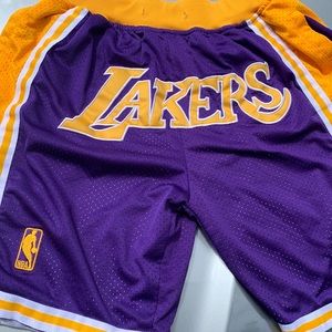 Just Don Laker’s size Large shorts by Mitchell & Ness 1996 Los Angeles